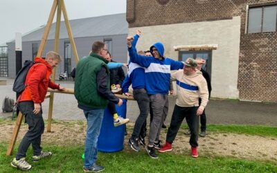 Outdoor teambuilding voor betere samenwerking bij SABA